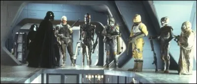 Sans compter Boba Fett, quels sont les noms de ces 4 chasseurs de primes ?