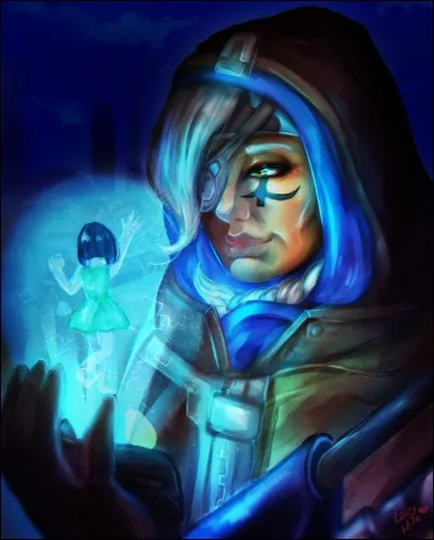 Par qui le personnage de soutien Ana Amari s'est-il fait tirer une balle dans l'il ?