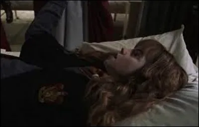 Dans le 2, a qui appartenait le miroir qu'Hermione avait dans la main quand elle s'est fait pétrifiée ?