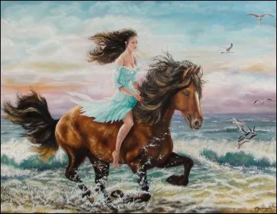 Cheveux au vent, la bise tu fendras !