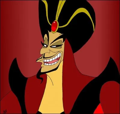 Ce personnage est le vizir, conseiller du Sultan d'Agrabah, père de Jasmine.
