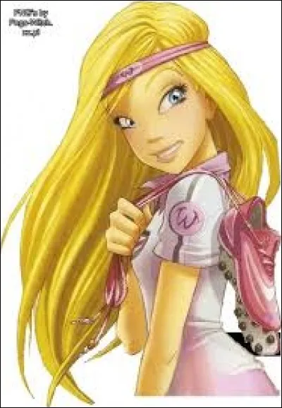 Elle est dans "W.I.T.C.H.".
