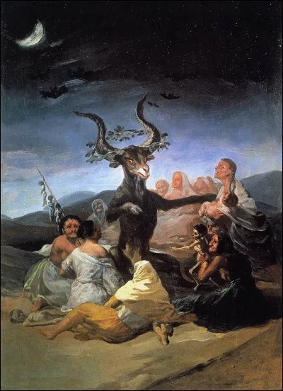 Qui a peint "Sabbat des sorcières" ?