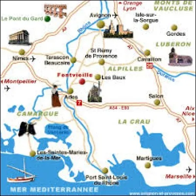 Pourquoi visite-t-on Fontvieille dans les Bouches-du-Rhône ?