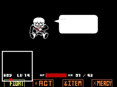 Quel est le liquide sortant du corps de Sans ?