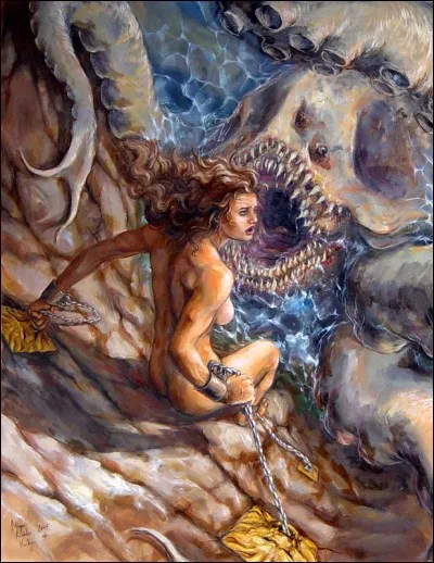 Abandonnée sur un rocher en sacrifice pour racheter l'orgueil de sa mère Cassiopée, puis sauvée par le héros Persée qui l'épousera. Qui est-elle ?