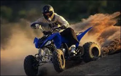Ensuite, j'ai fait du quad, comment faut-il faire pour acc&eacute;l&eacute;rer avec un 250 Raptor ?