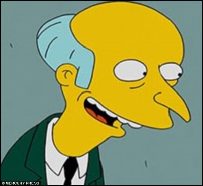 Combien de verrues a Mr. Burns sur le sommet du crâne ?