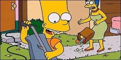 Laquelle de ces expressions n'appartient pas à Bart Simpson ?