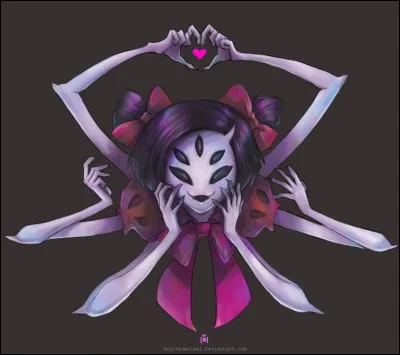 Comment s'appelle la danse de Muffet dans son combat en version pacifiste ?