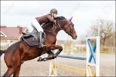 A l'abord de l'obstacle tu dois ...