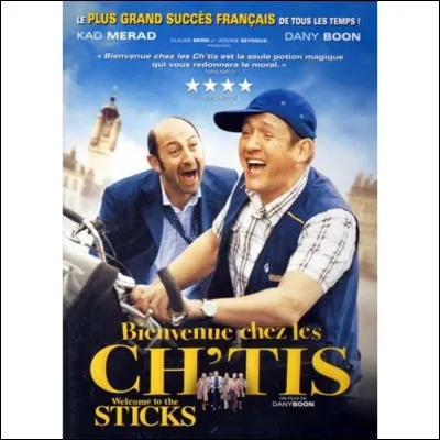 En quelle année est sorti le film "Bienvenue chez les Ch'tis" de Dany Boon ?