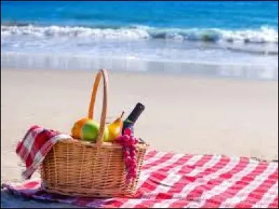 L'heure du repas approche, je rappelle toute ma petite famille afin que nous puissions partager ... que nous avons apporté .