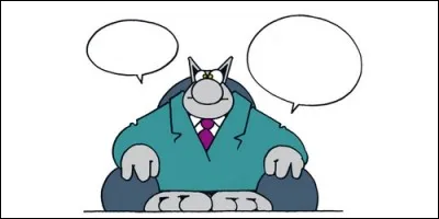 Qui est l'auteur de la bande dessin&eacute;e "Le Chat" ?