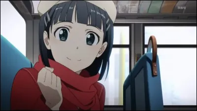 Elle pratique le kendo et s'est entraînée deux fois plus qu'elle ne l'aurait dû. Appelée aussi Leafa, c'est :