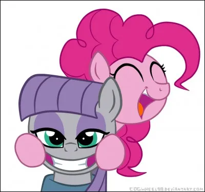 Comment s'appelle la sur de Pinkie Pie qui adore les pierres ?