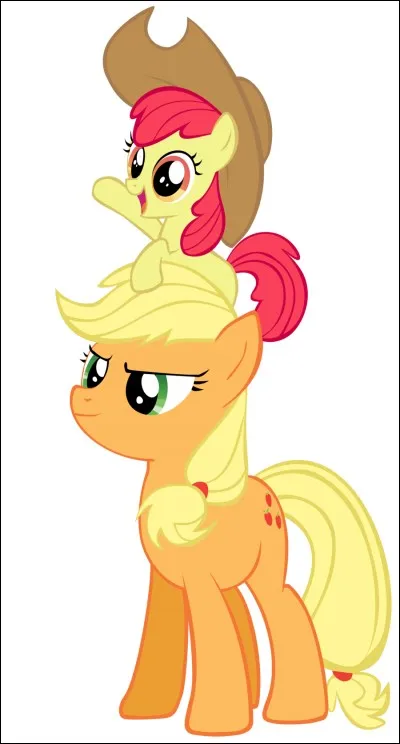 À quelle compétition Apple Jack et Apple Bloom ont-elles participé ?