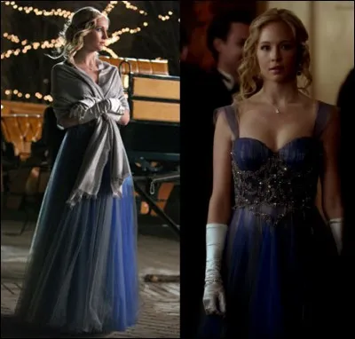 Qui lui offre sa robe de bal dans le 3x14 ?