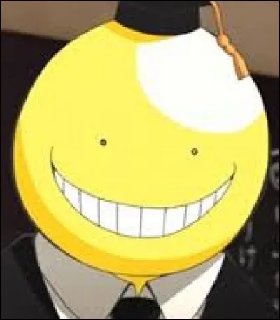 Comment est la tête de Koro-sensei après avoir bu le poison 2 ?