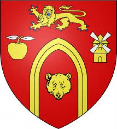 Je vous pr&eacute;sente le blason des Authieux. Commune Euroise, elle se situe dans l'ancienne r&eacute;gion ...