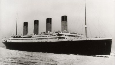 Paquebot transatlantique britannique de la White Star Line devenu célèbre suite à son naufrage survenu le 15 avril 1912 au large de Terre-Neuve :