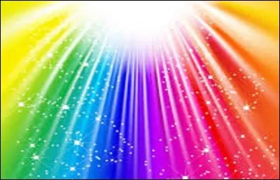 Tu vois un arc-en-ciel.