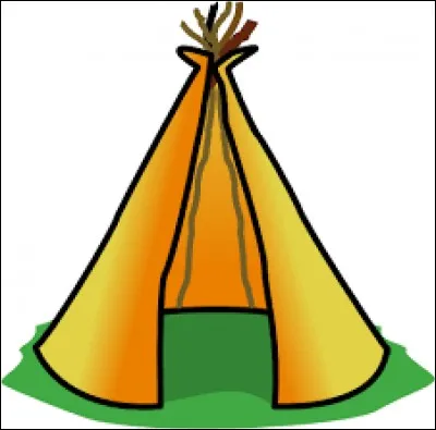 Comment appelle-t-on la maison des Indiens d'Amérique ?