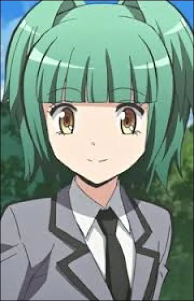 Que cachait cette fille au début de l'anime ?