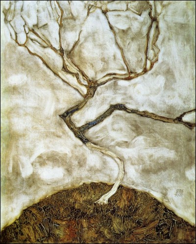 Qui a peint "Un arbre à la fin de l'automne" ?