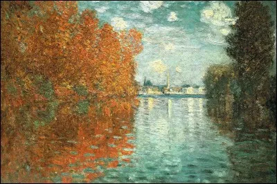 Qui a peint "Effet d'automne à Argenteuil" ?