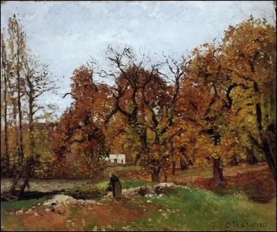 Qui a peint "Paysage d'automne, près de Pontoise" ?