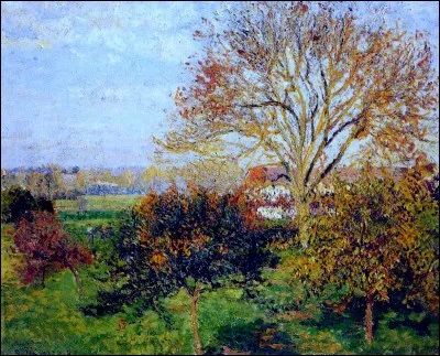 Qui a peint "Matin d'automne à Eragny" ?