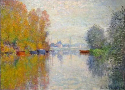 Qui a peint "Automne sur la Seine à Argenteuil" ?