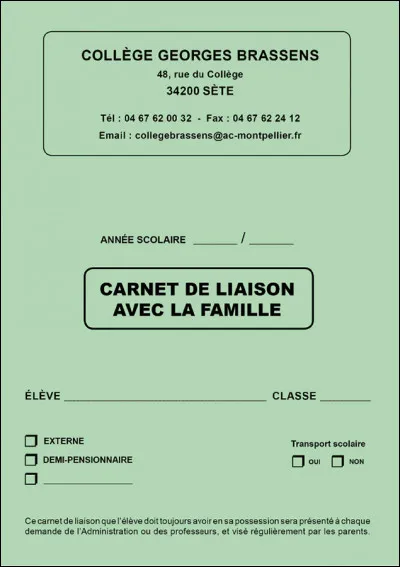 Un élève n'a pas fait un exercice maison que tu as demandé de faire. Quelle punition lui donnes-tu ?