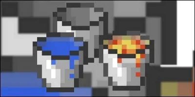 Quels sont les seaux dans Minecraft ?