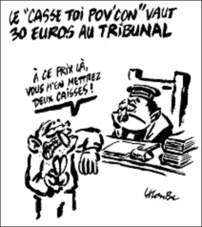Politique : 
Quel ancien président de la République a prononcé, lors d'une visite officielle au Salon de l'agriculture, cette phrase : ''Casse-toi pauv'con'', en réponse à une personne refusant sa poignée de main et lui ayant déclaré ''Ah non, touche-moi pas ! Tu me salis !'' ?