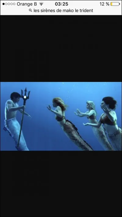 Où Lyla avait-elle caché le trident ?