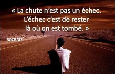 Son pied n'est pas plus bas que sa tête.