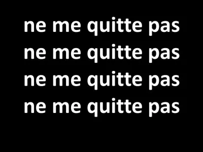 Lui, on ne le présente plus. Il a chanté entres autres chefs-d'uvre, celle de l'image.