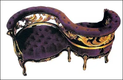 Comment appelle-t-on un canapé à deux places en forme S ?