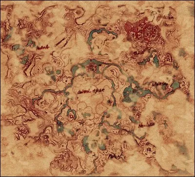 Combien de m² fait la carte ?