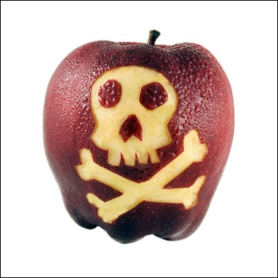 Laquelle a mangé une pomme empoisonnée ?