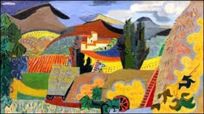 Peintre, graveur, illustrateur, théoricien de l'art et enseignant, né à Bordeaux le 5 juillet 1885, il est l'un des principaux représentants du mouvement cubiste. En 1928, il peint cette huile sur toile intitulée ''Maisons à Mirmande'' (Drôme). Quel est le nom de cet artiste ?