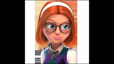 De quelle couleur sont les bas que Sabrina porte ?