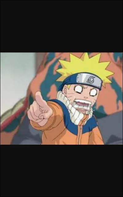 Sur qui Naruto crie-t-il ?