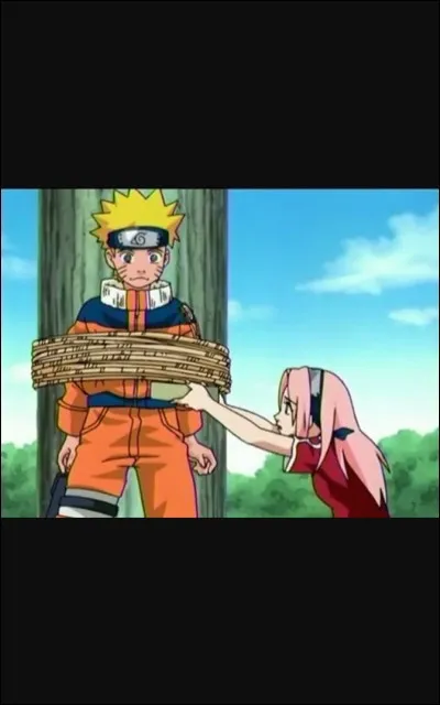 Que donne Sakura à Naruto ?