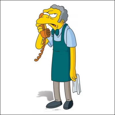 Comment s'appelle le barman du bar où Homer va tous les soirs ?