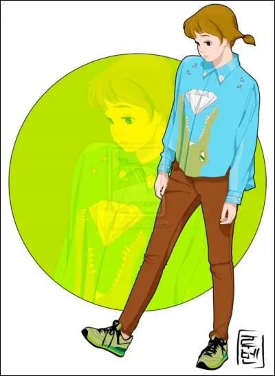 Penny : - Salut Charlotte. Je suis nouvelle, je m'appelle Penny. Toi aussi, tu es nouvelle ? Génial, on sera sûrement dans la même classe. Quand j'étais plus jeune, deux souris m'ont aidées. Il s'agit de...