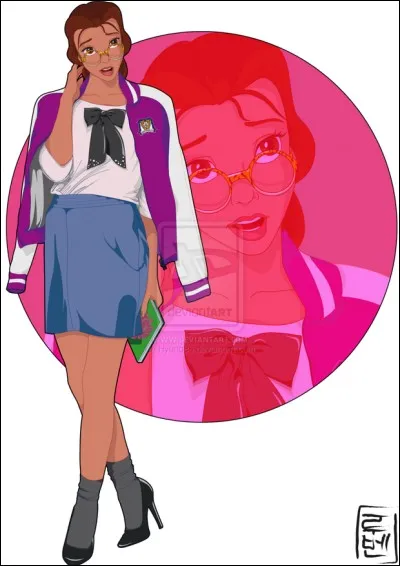 Belle : - Bonjour Charlotte, je reviens de la bibliothèque. J'ai lu un livre fascinant. C'est l'histoire d'une fille. Elle apprend que le garçon qu'elle aime ne l'aime réellement qu'à partir du chapitre...