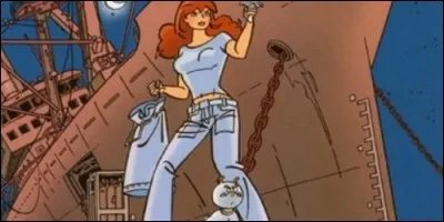 Comment se nomme le fidèle compagnon de Franka, un petit bulldog blanc, dans la bande dessinée du même nom ?